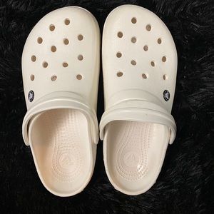White Crocs
